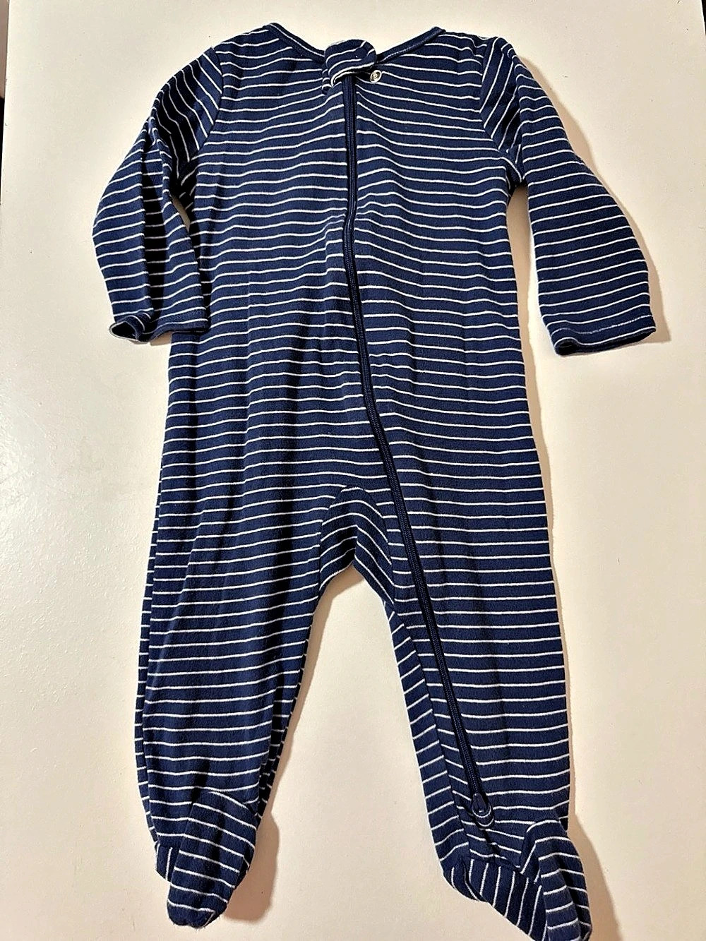 Striped Sleep N' Play Footed Sleeper